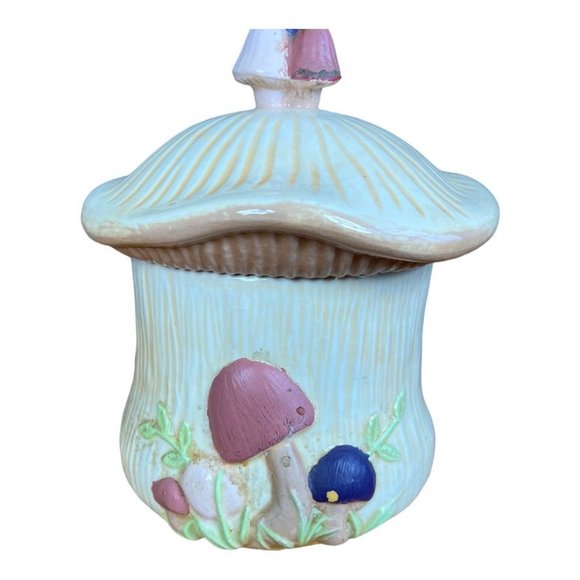 Vintage Arnel's Mushroom Canister - Picture 3 of 6